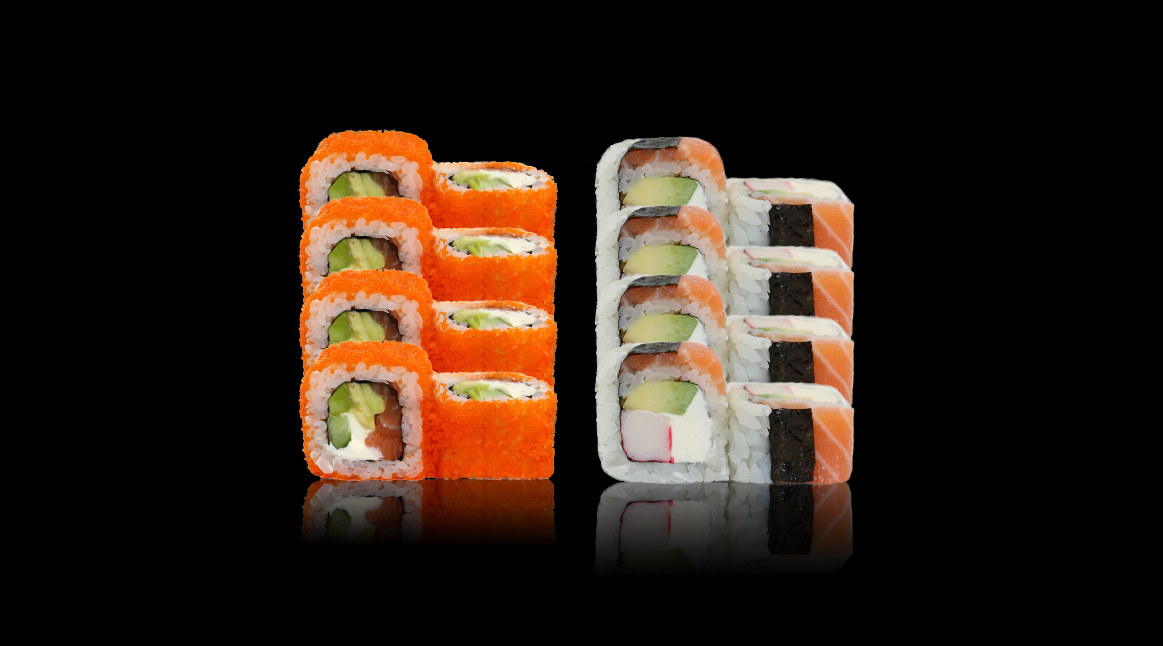 Philadelphia Gold Maki + Mini Surimi Maki